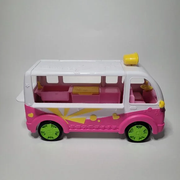 Shopkins Scoops Ice Cream Truck Pink White Green - Picture 3 of 12